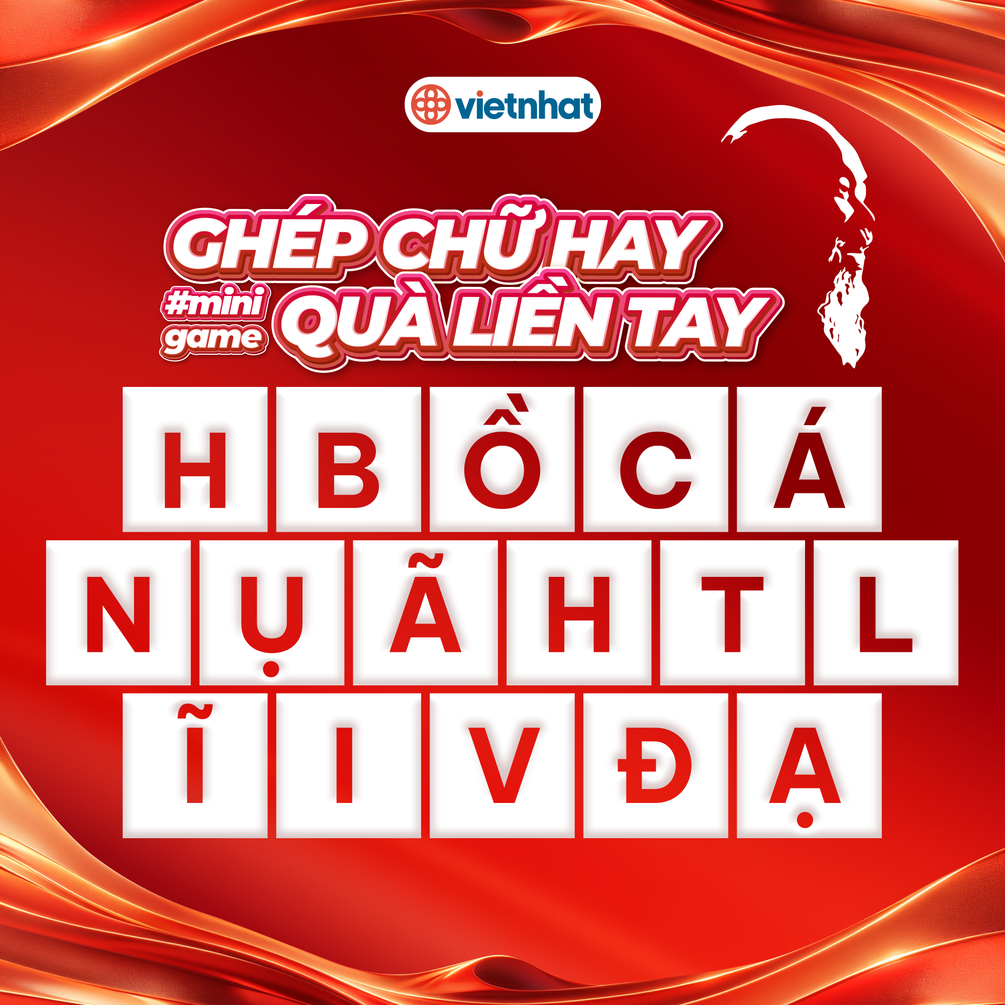 [MINIGAME] GHÉP CHỮ HAY - QUÀ LIỀN TAY