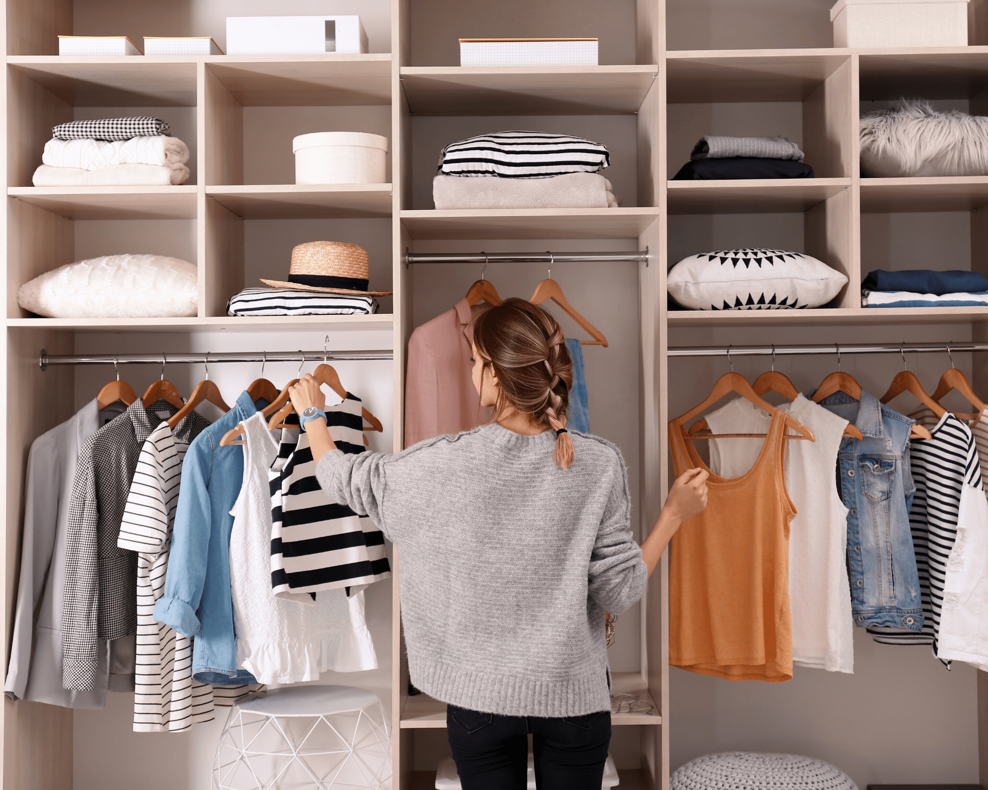 CÁC TIP GIỮ QUẦN ÁO LUÔN CHUẨN FORM NHƯ MỚI KHI ĐỂ TRONG TỦ ĐỒ