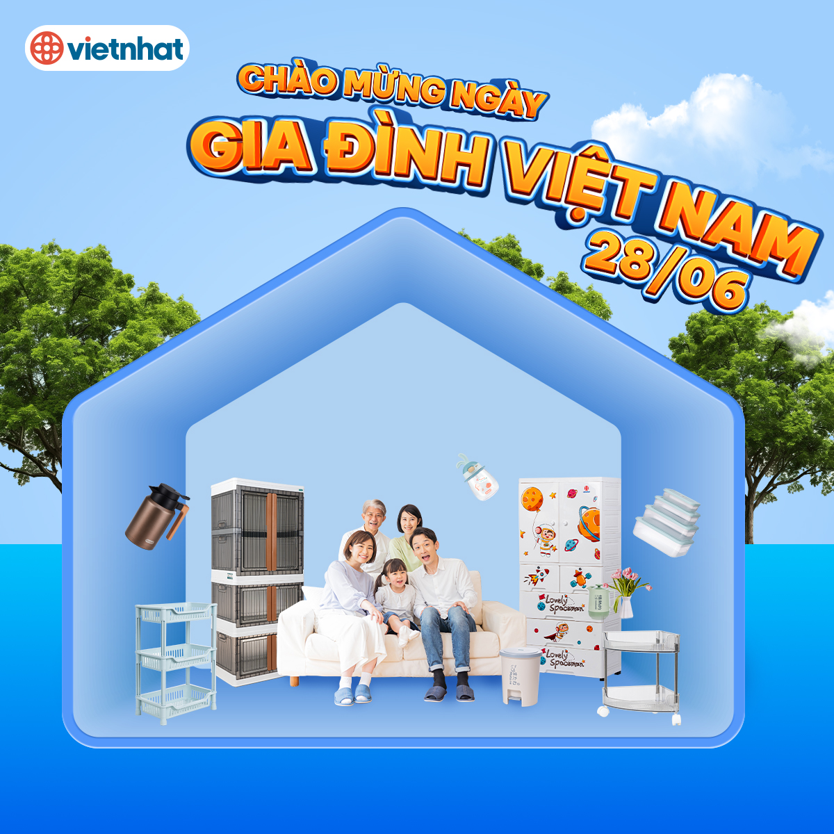 NHỰA VIỆT NHẬT TIẾP BƯỚC SỐNG KHOẺ, MANG TIỆN NGHI ĐẾN MỌI GIA ĐÌNH VIỆT