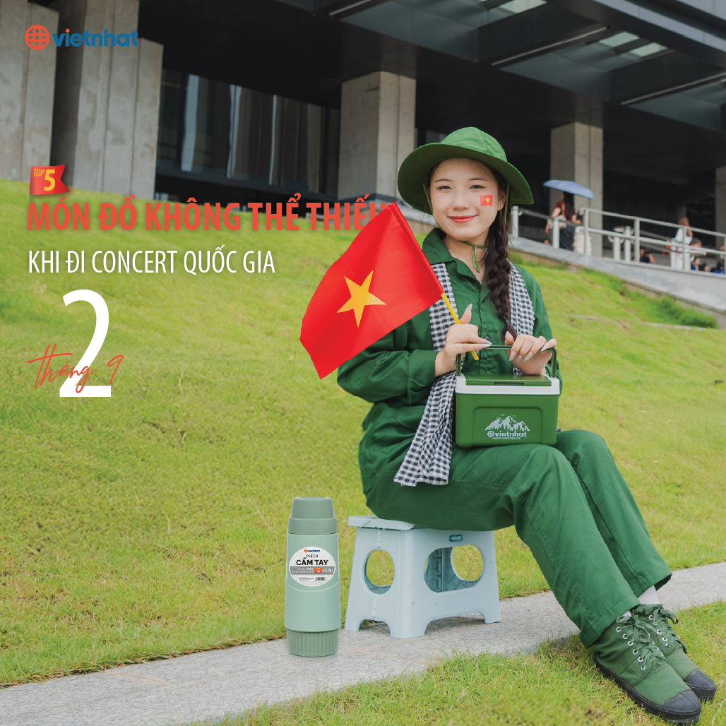 Top 5 món phụ kiện đi "Concert Quốc Gia" mà bạn không thể thiếu