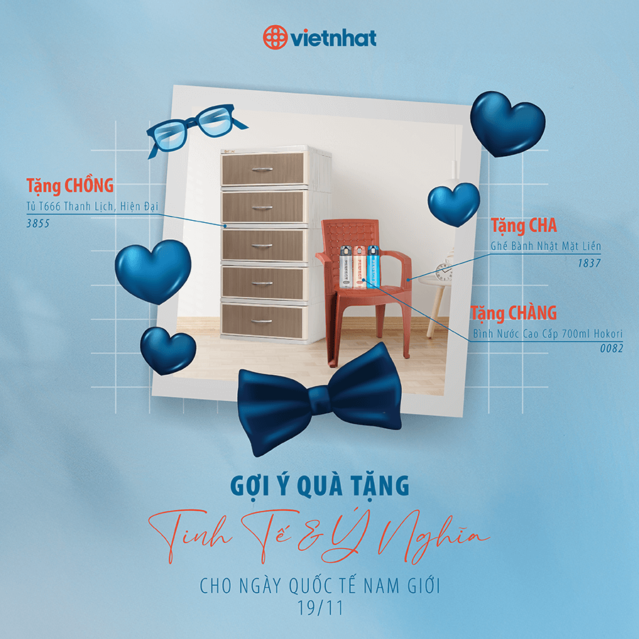 GỢI Ý NHỮNG MÓN QUÀ TINH TẾ, Ý NGHĨA CHO NGÀY QUỐC TẾ NAM GIỚI 19/11