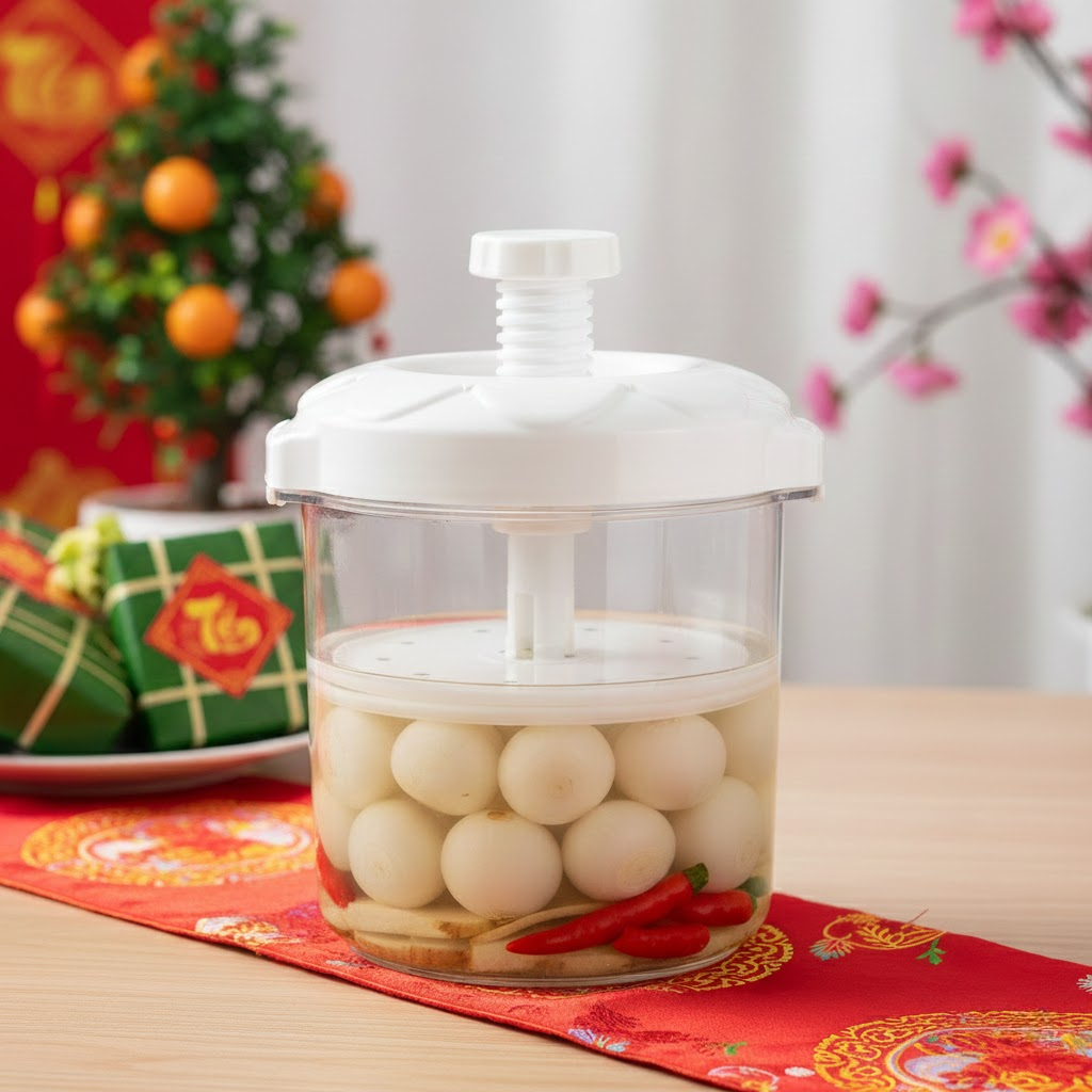 CÁCH MUỐI DƯA HÀNH GIÒN NGON GIẢI NGẤY NGÀY TẾT CỰC HIỆU QUẢ