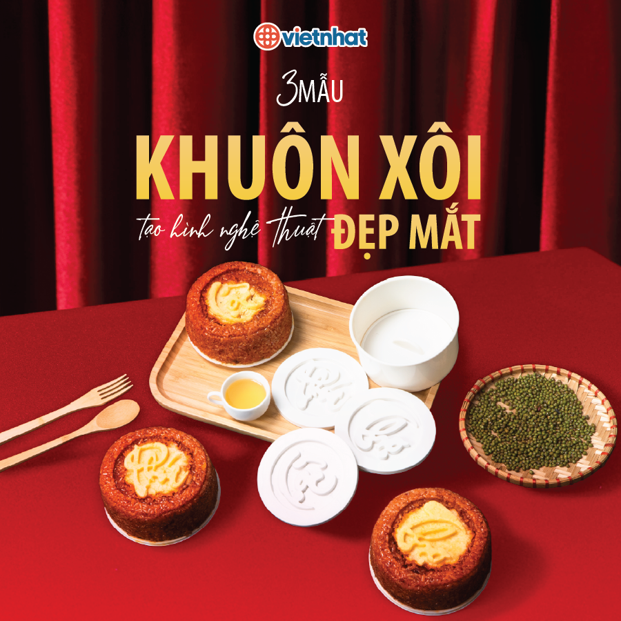 TOP 3 MẪU KHUÔN XÔI TẠO HÌNH NGHỆ THUẬT ĐƯỢC ƯA CHUỘNG NHẤT HIỆN NAY