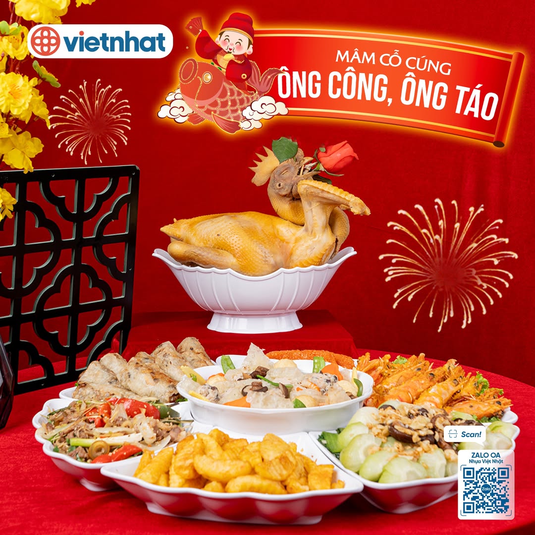 HƯỚNG DẪN CHUẨN BỊ MÂM CỖ CÚNG ÔNG CÔNG ÔNG TÁO ĐẨY ĐỦ ĐỂ TÀI LỘC THĂNG HOA