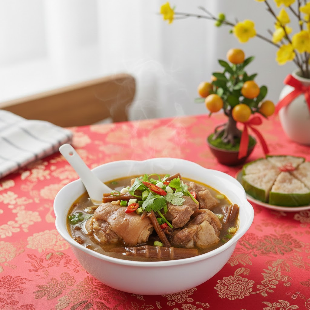 CÁCH LÀM CANH MĂNG KHÔ MÓNG GIÒ NGON MỀM MANG HƯƠNG VỊ TRUYỀN THỐNG NGÀY TẾT