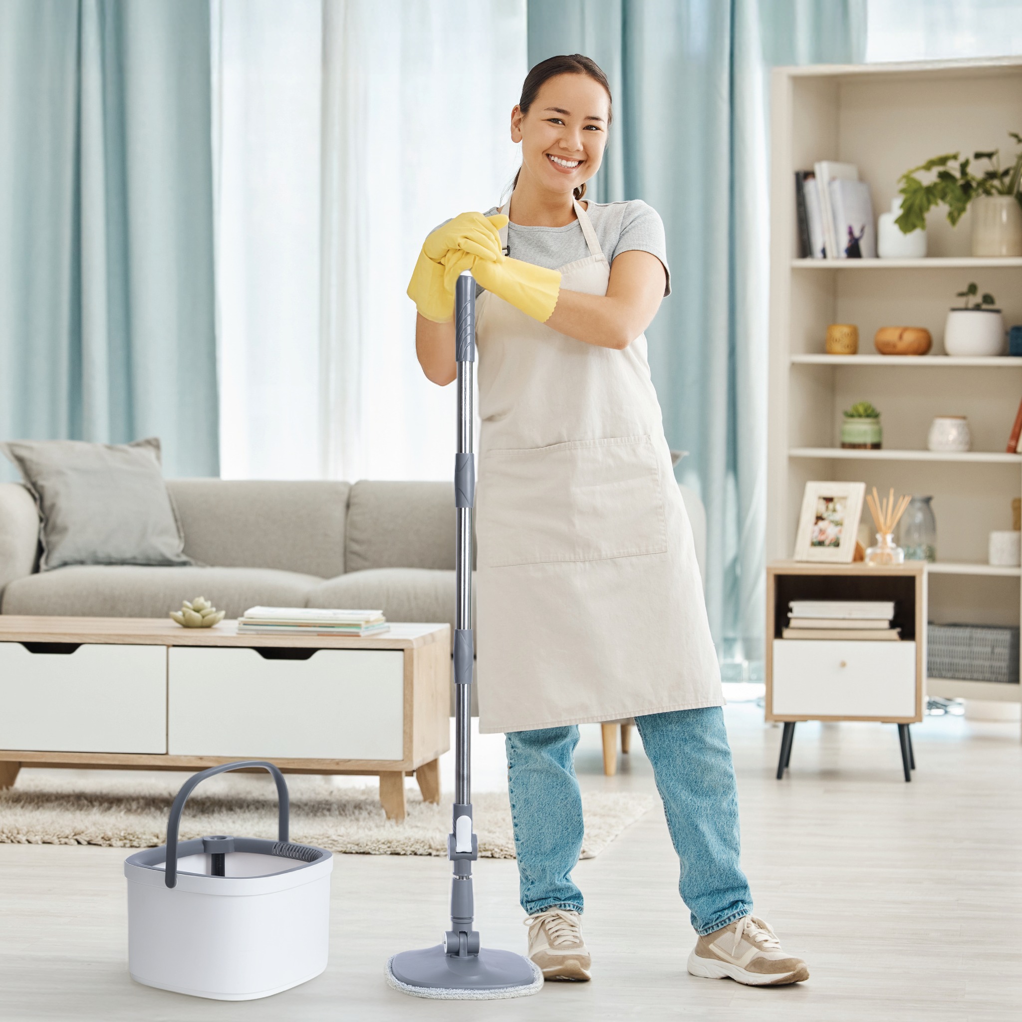 REVIEW BỘ LAU NHÀ VUÔNG HOKORI 9561 - "TÂN BINH" LAU DỌN THẾ HỆ MỚI CỦA NHỰA VIỆT NHẬT