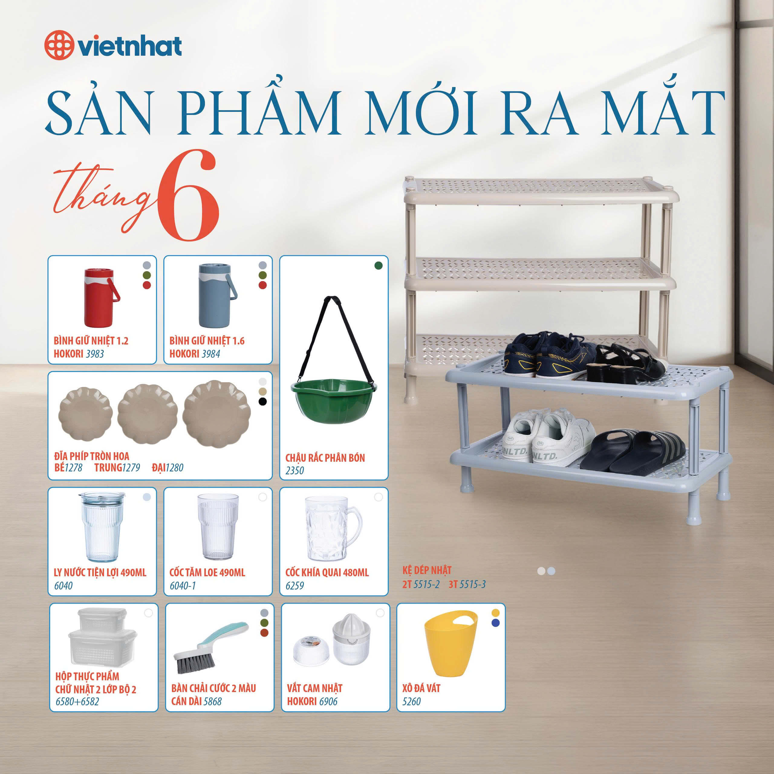 [THÁNG 6/2026] HÈ SÔI ĐỘNG, NHỰA VIỆT NHẬT CỘNG LOẠT SẢN PHẨM MỚI