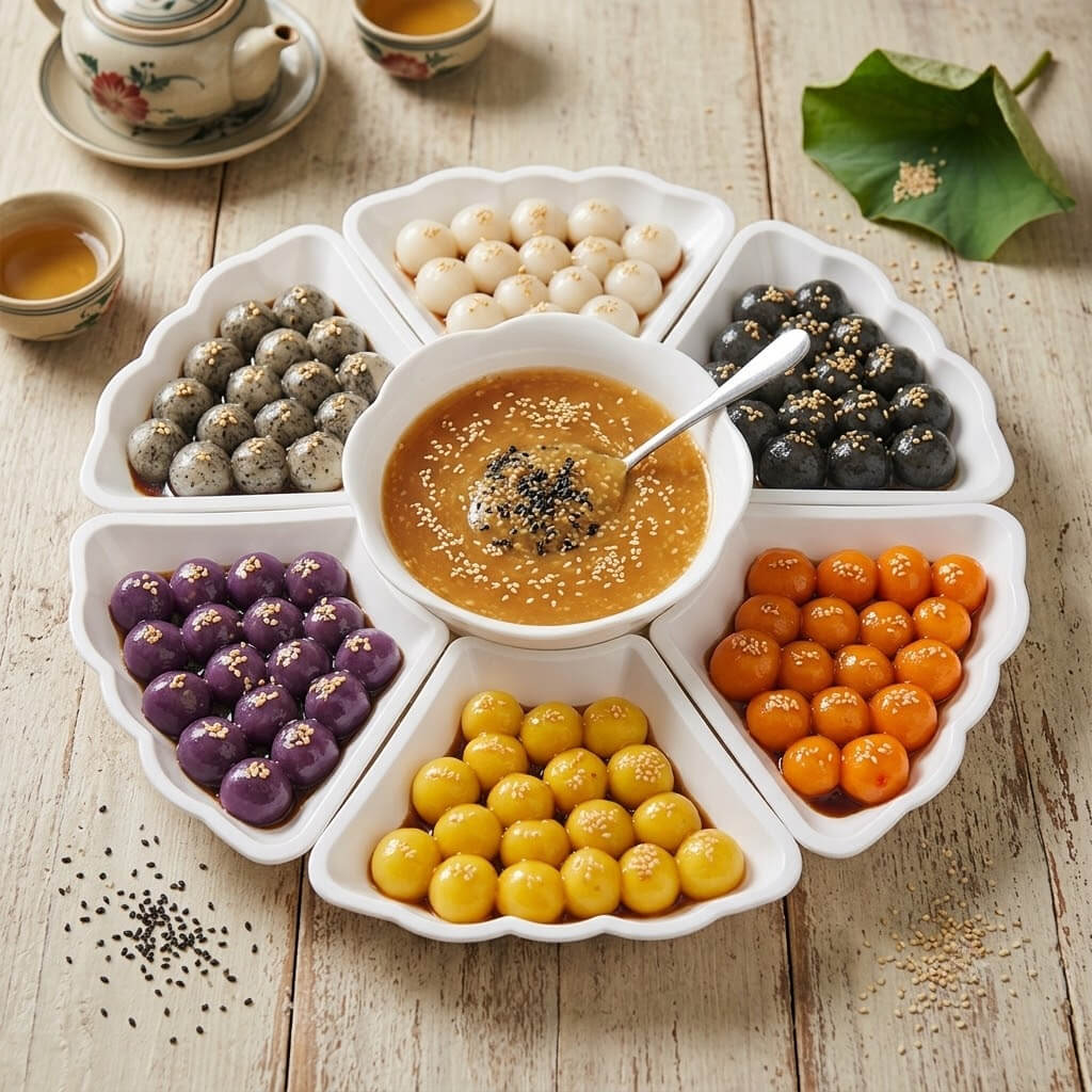 CÁCH LÀM BÁNH TRÔI NƯỚC MÈ ĐEN DẺO THƠM TẠI NHÀ ĐANG "SỐT" DỊP VU LAN