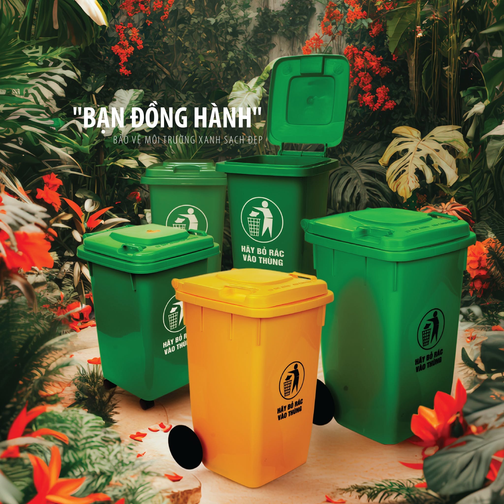6 TIÊU CHÍ LỰA CHỌN THÙNG RÁC CHO TRƯỜNG HỌC TRƯỚC NĂM HỌC MỚI