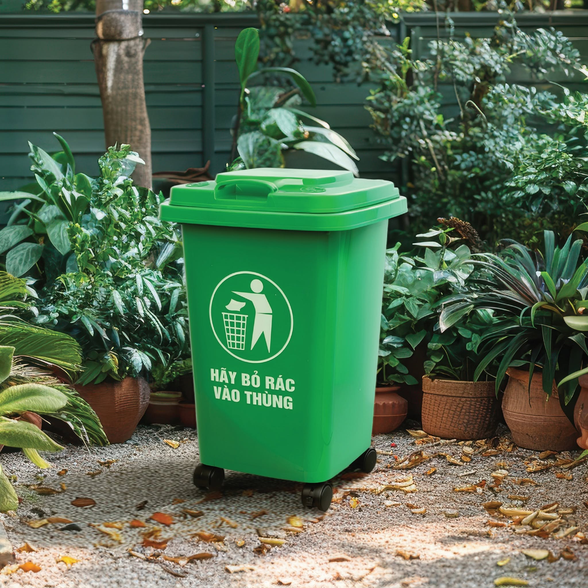 BÍ QUYẾT BỐ TRÍ THÙNG RÁC KHOA HỌC GIÚP TRƯỜNG HỌC LUÔN SẠCH ĐẸP, VĂN MINH