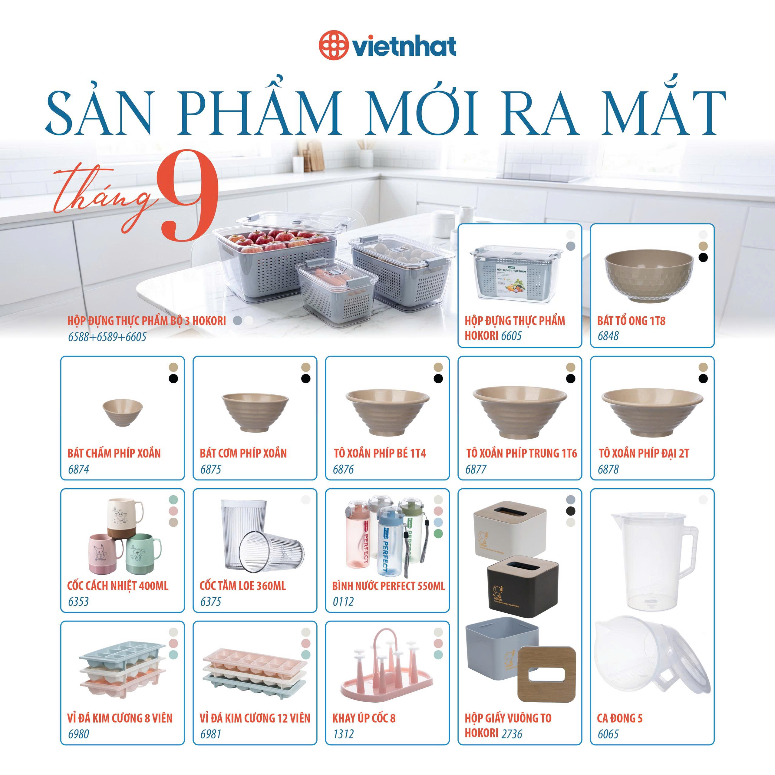 [THÁNG 9/2026] NHỰA VIỆT NHẬT BUNG HÀNG MỚI HẾT CỠ - SẮM NGAY KẺO LỠ