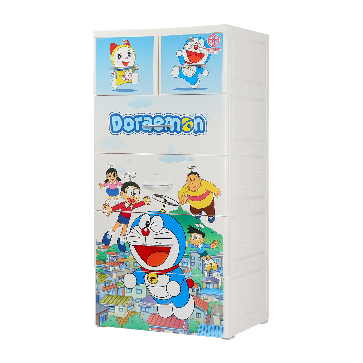 Tủ lucky 4T - Doraemon - Việt Nhật Plastic