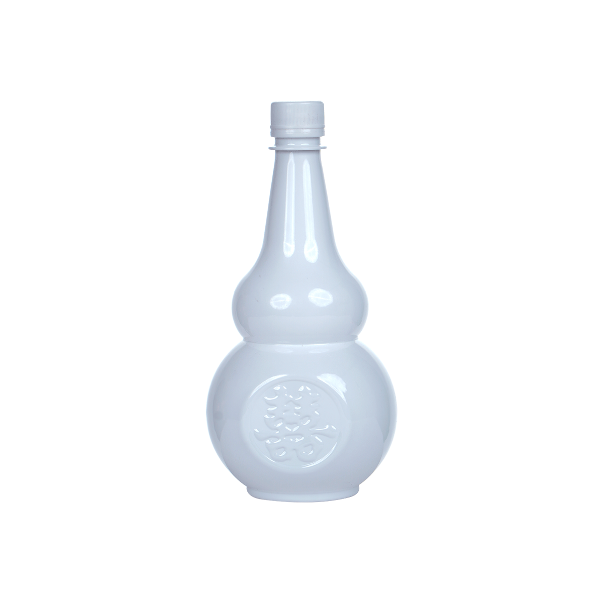 Porcelain-white Gourd-shaped Bottle 800ml P36
