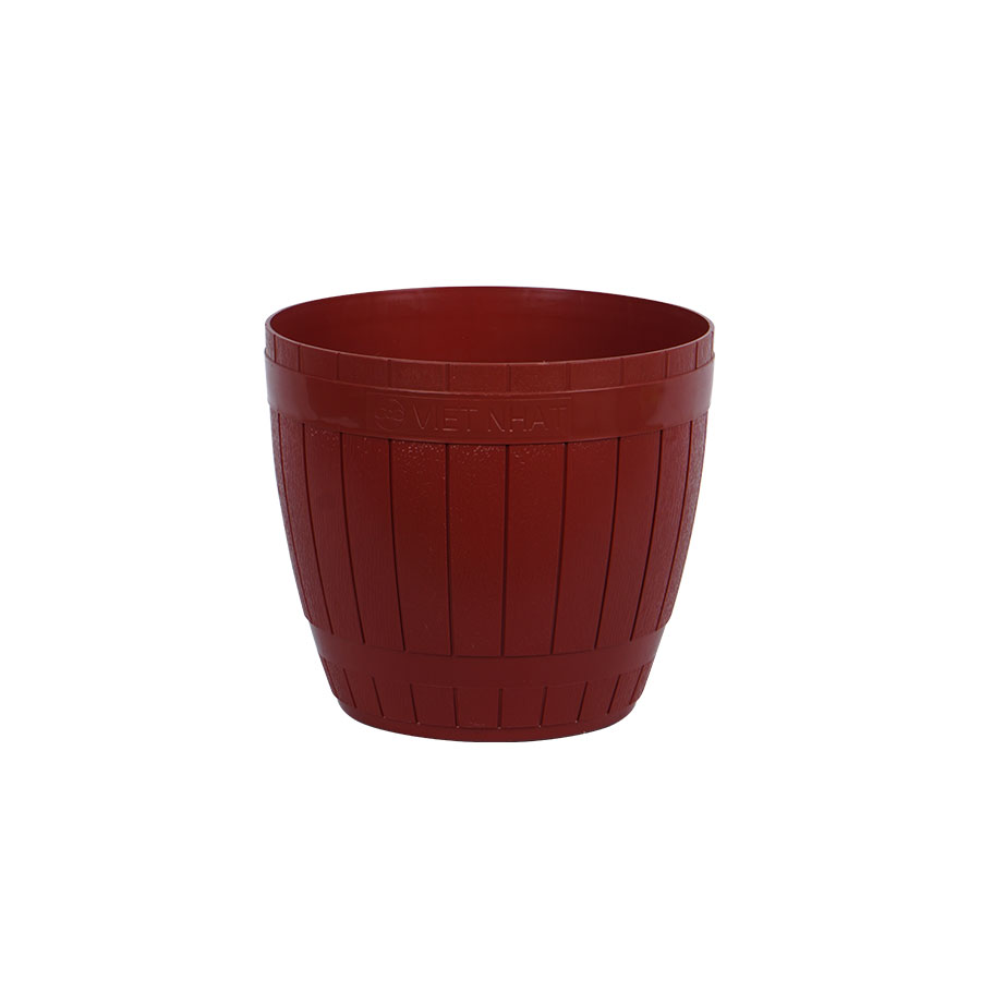 Medium Brown Round Flower Pot