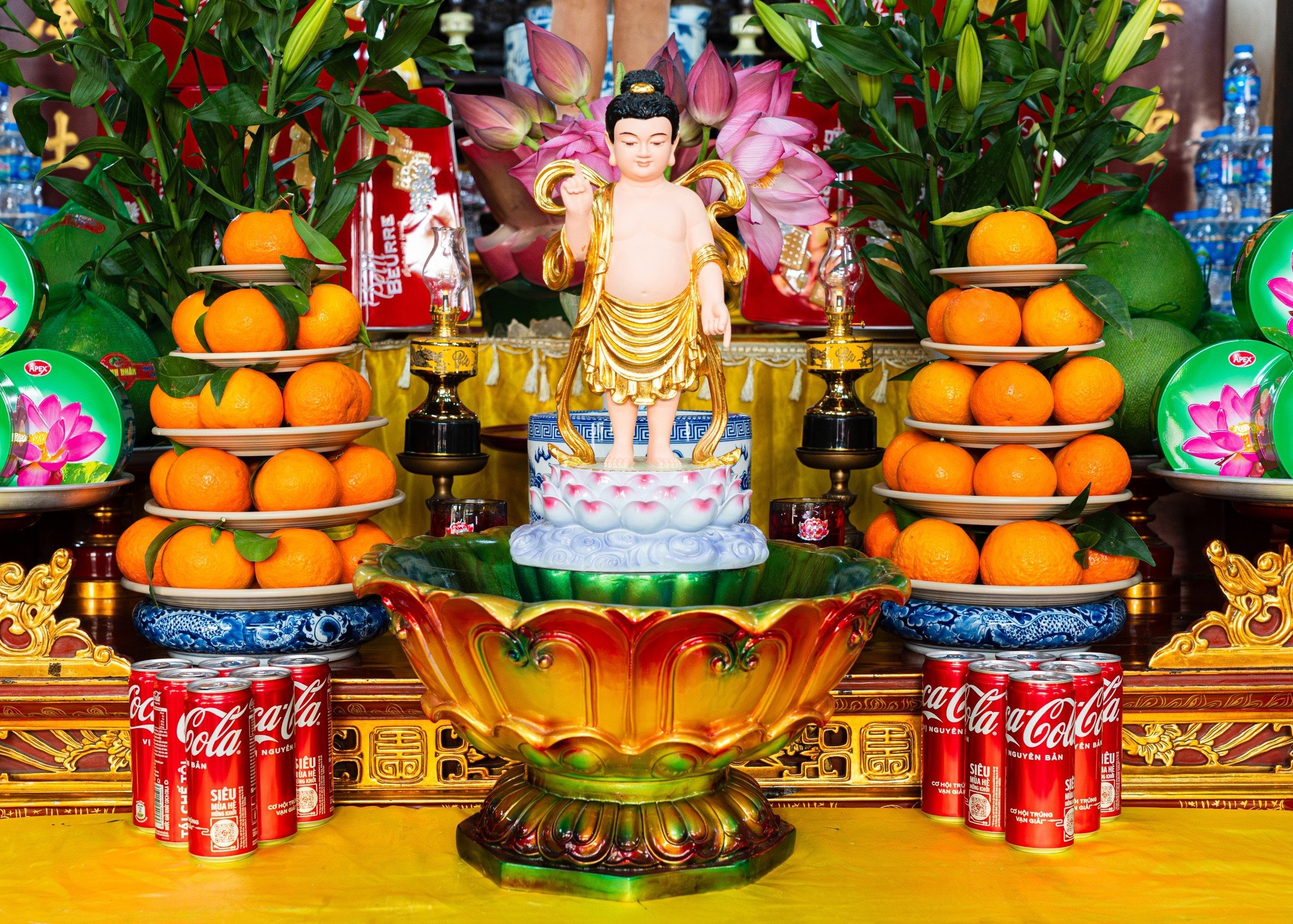 bộ đĩa bày tháp hoa quả