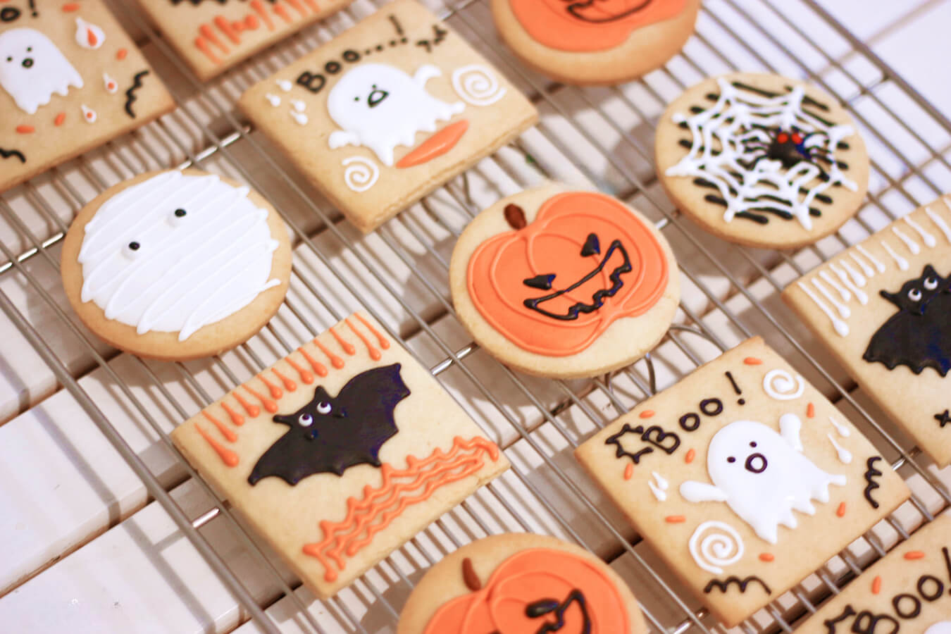 Trang trí bánh quy Halloween