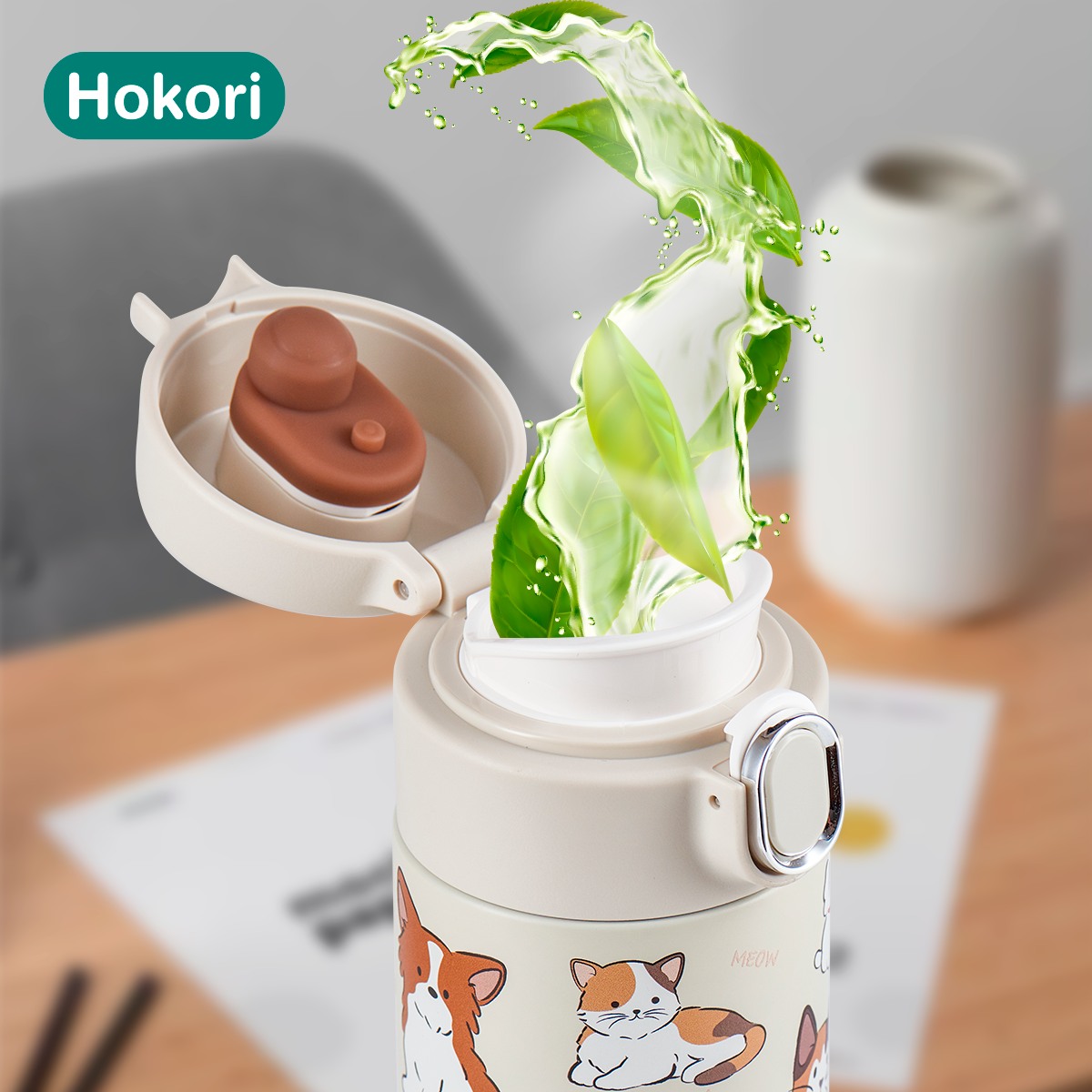 hạn chế mở nắp bình giữ nhiệt nhiều lần