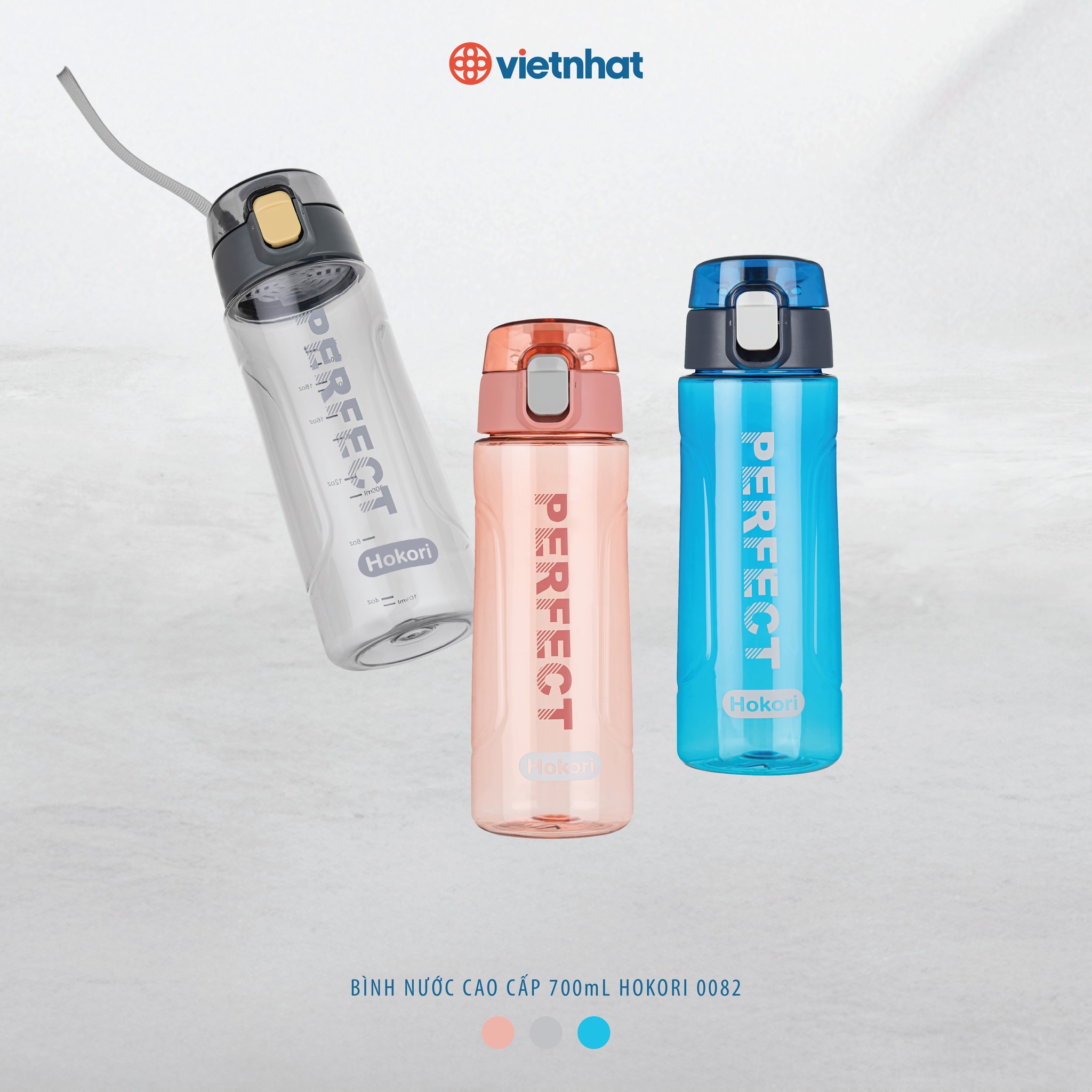 bình nước cao cấp 700ml hokori