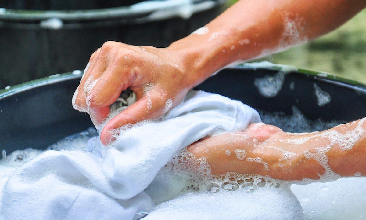 cách giặt đồng phục