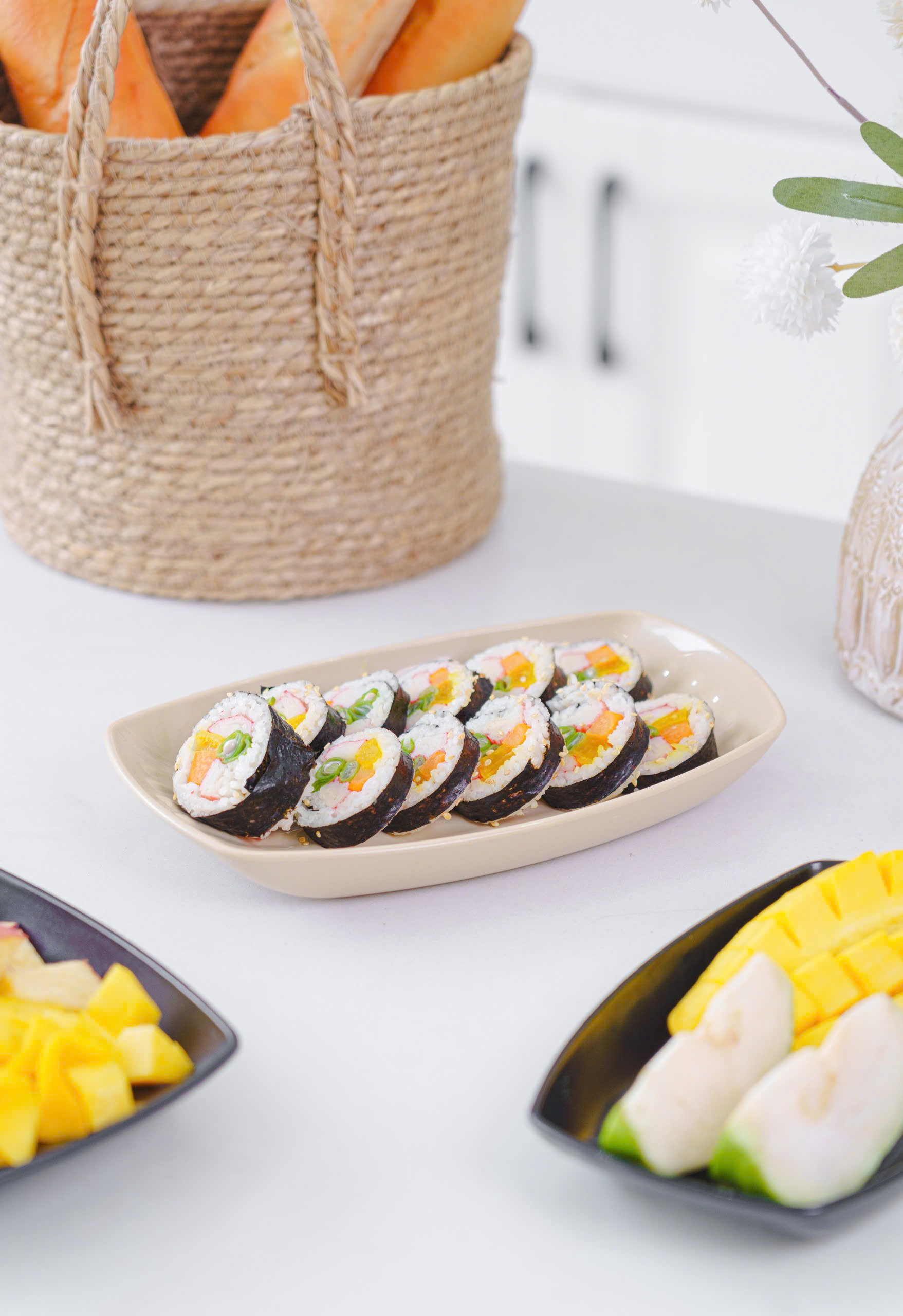 Kimbap rau củ