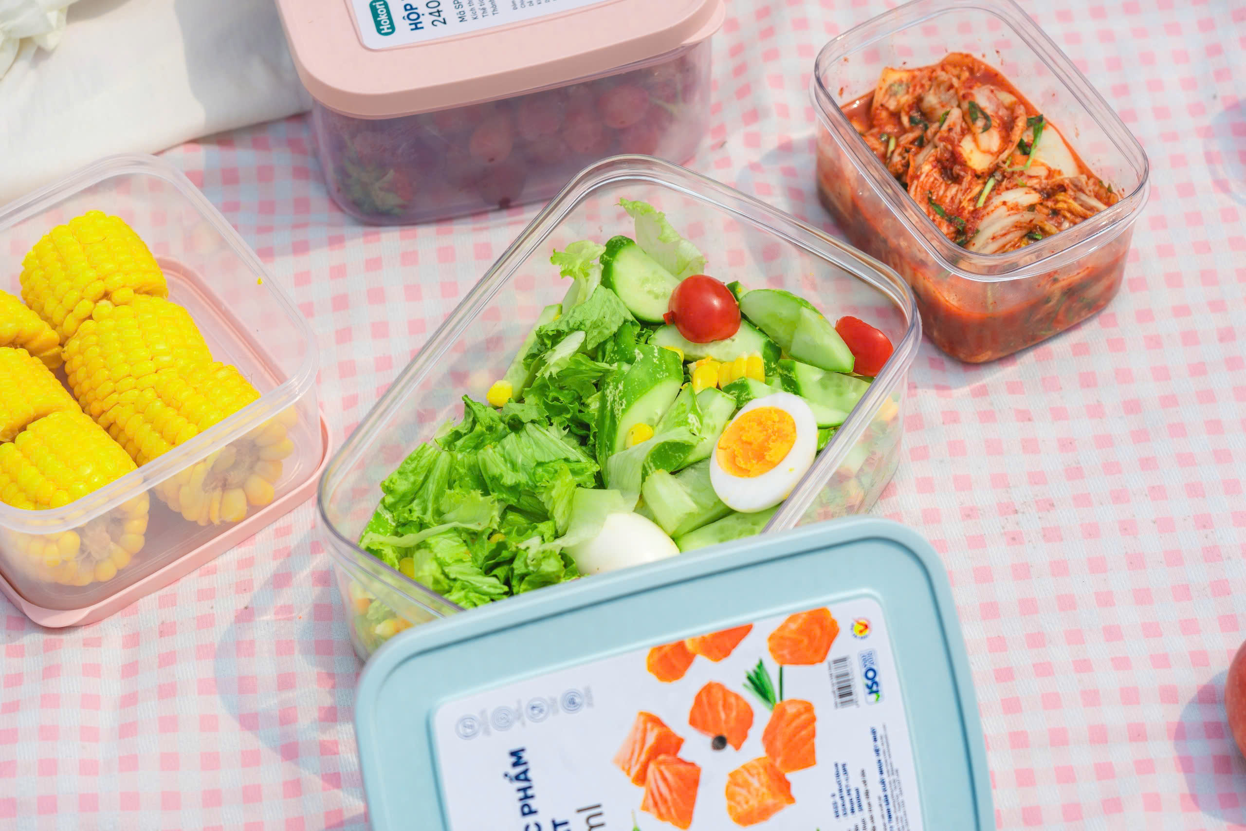 salad rau trộn đi dã ngoại