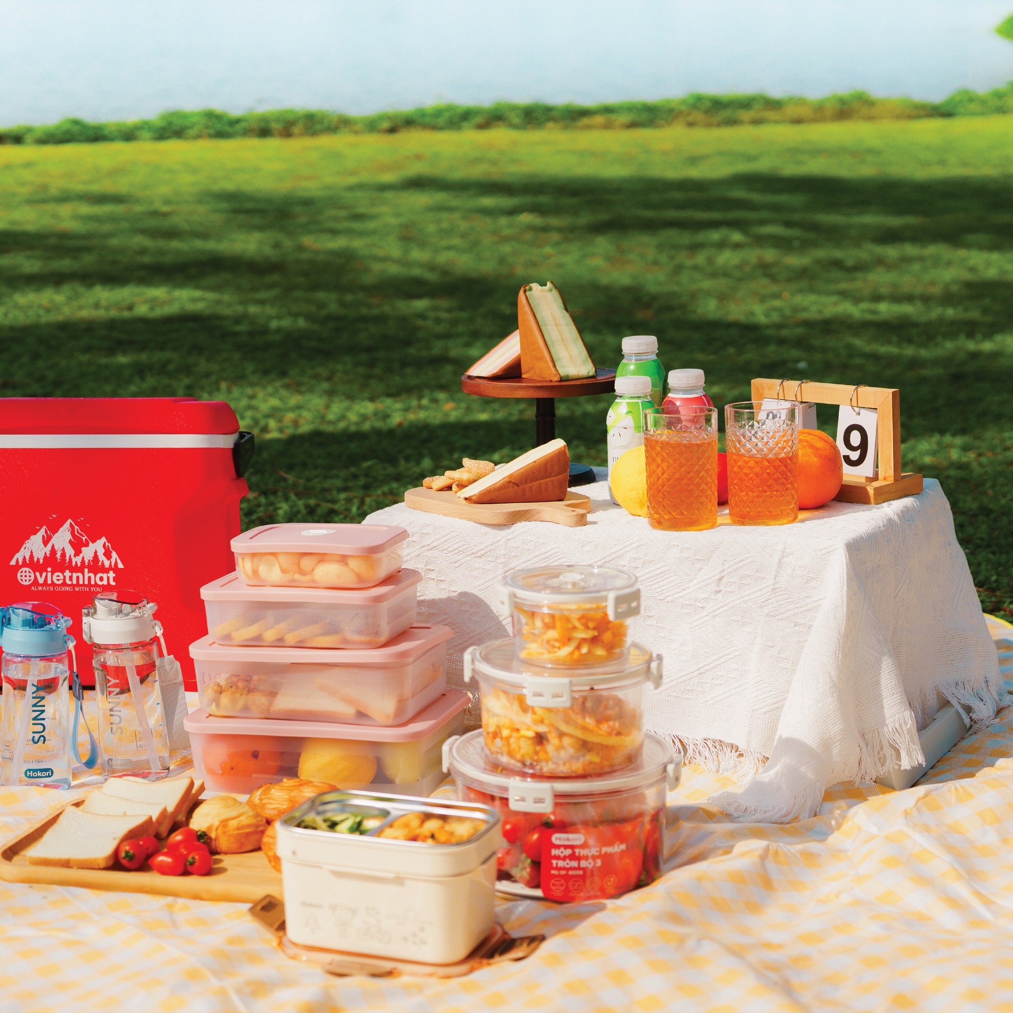 Bảo quản sandwich đi picnic