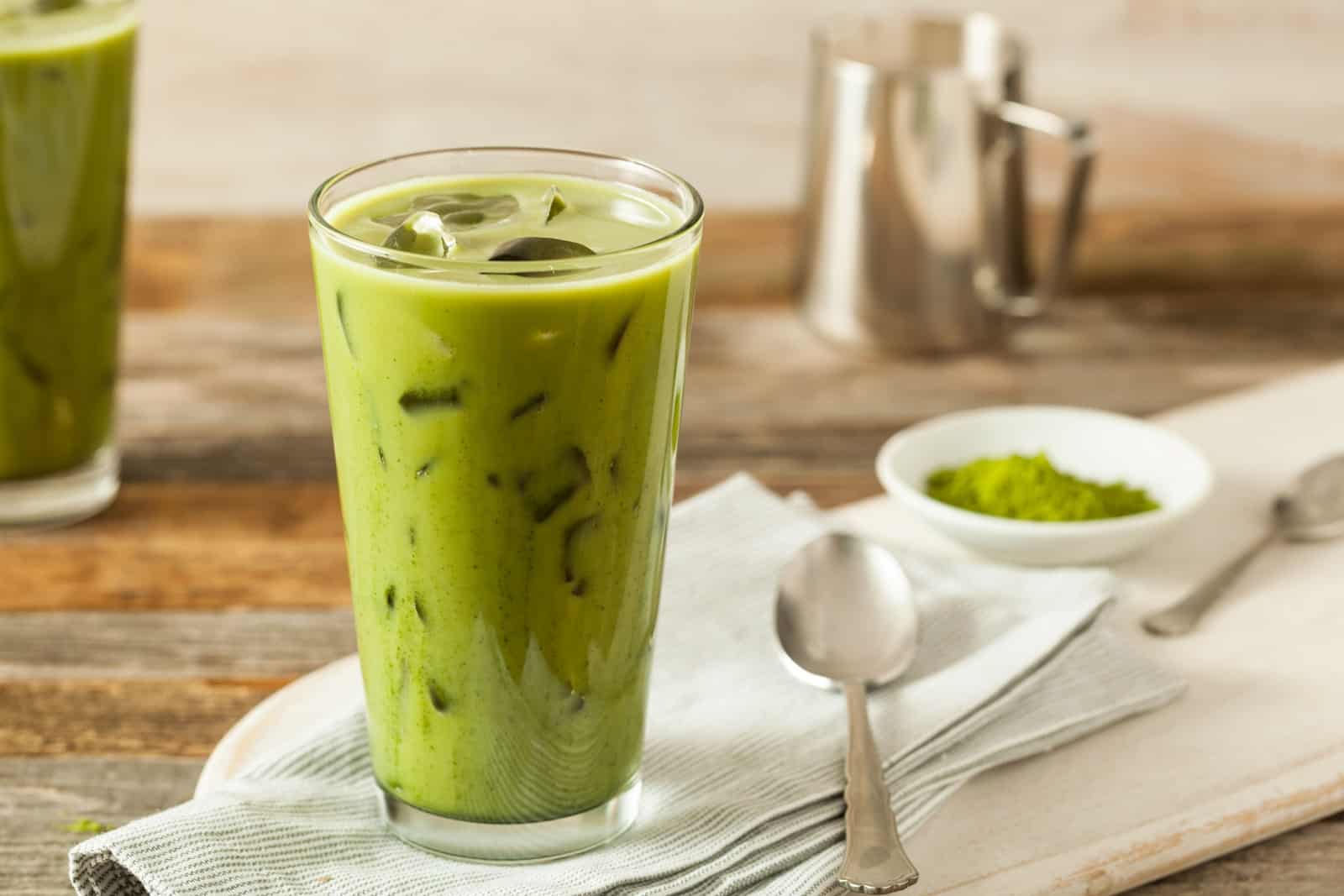 cách làm trà sữa thái xanh