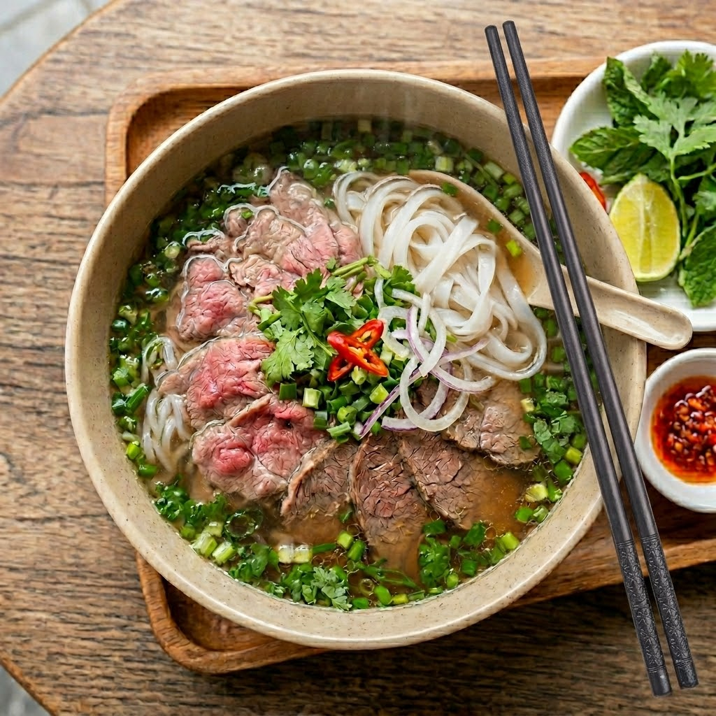 Cách nấu phở bò 