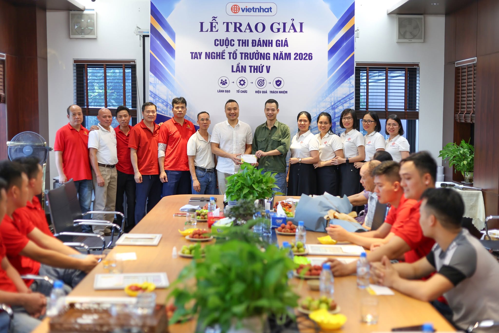 Cuộc thi đánh giá tay nghề tổ trưởng 2026 -2