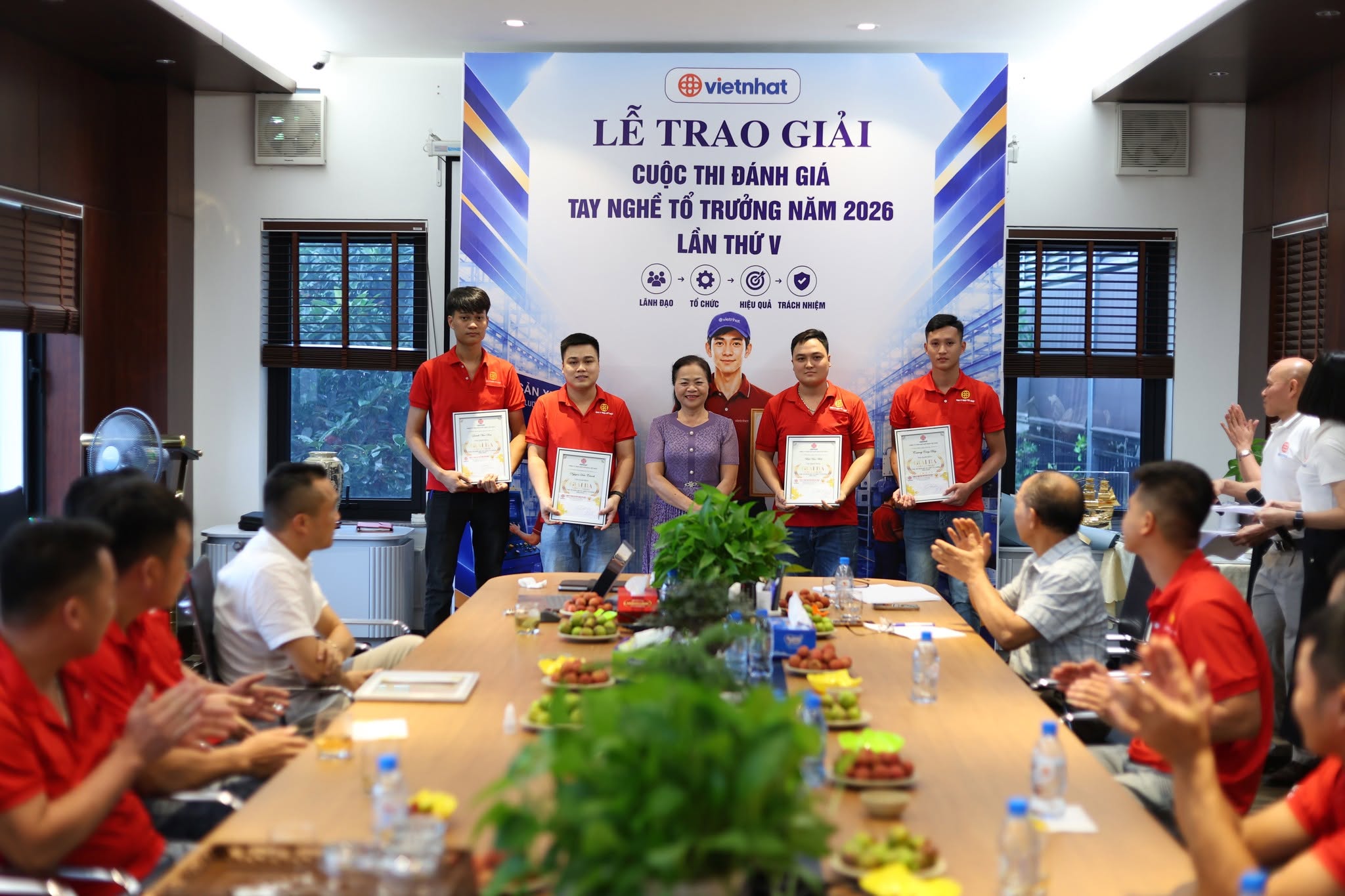 Cuộc thi đánh giá tay nghề tổ trưởng 2026 - 6
