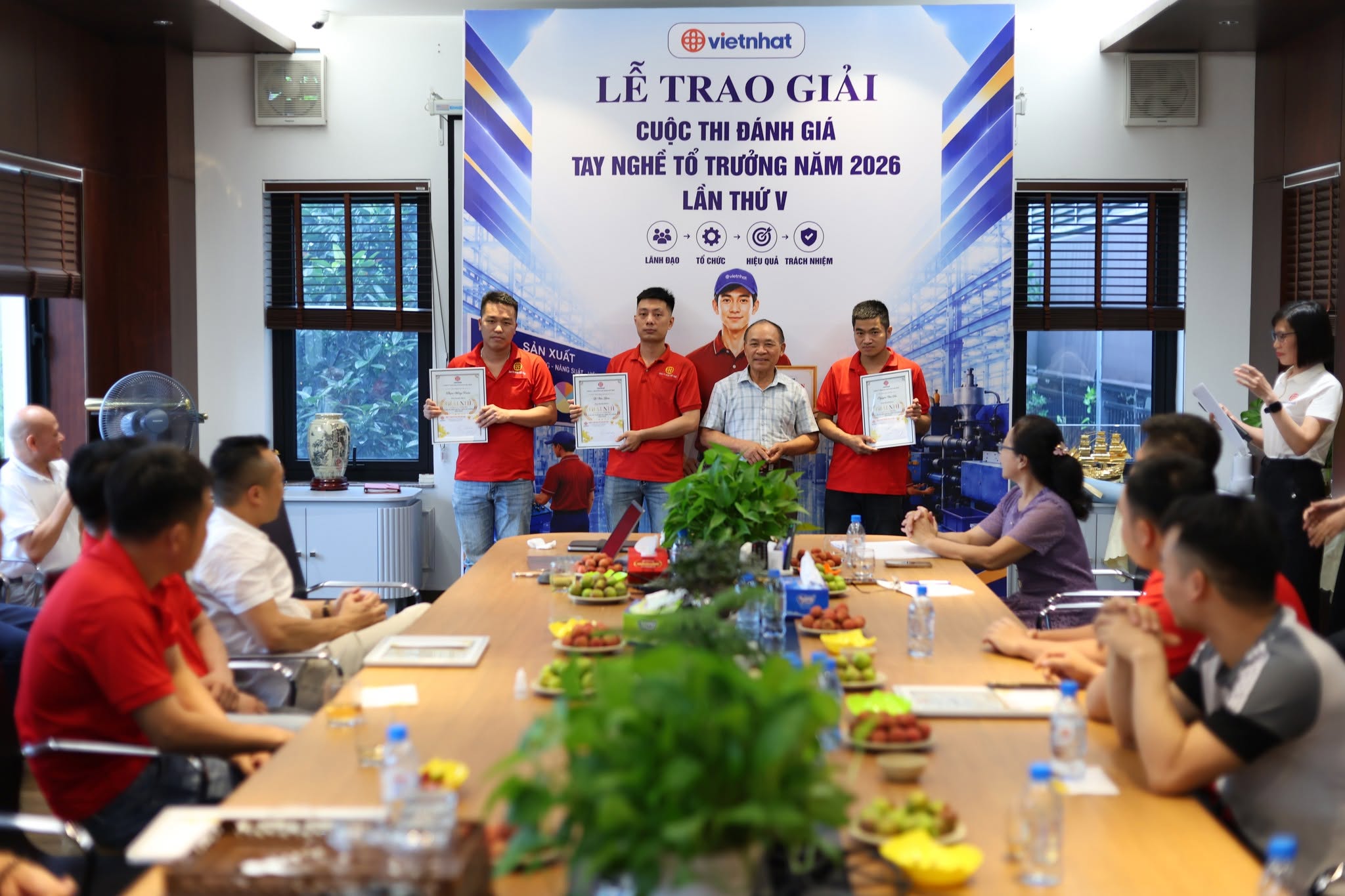 Cuộc thi đánh giá tay nghề tổ trưởng 2026 - 7
