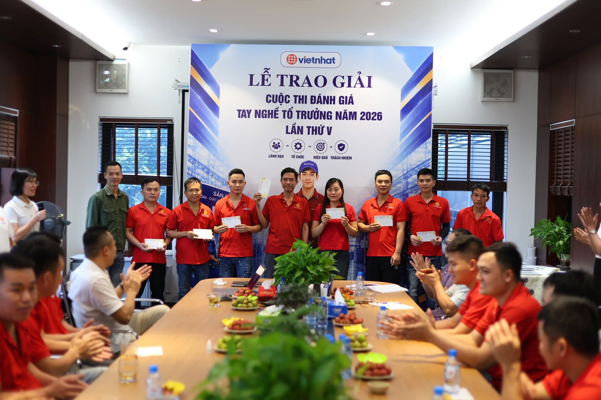 Cuộc thi đánh giá tay nghề tổ trưởng 2026 - 8