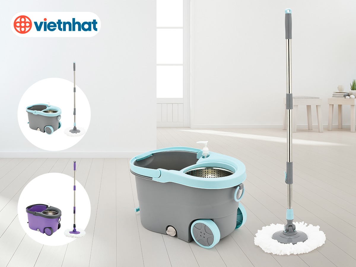 Chuẩn bị đủ dụng cụ vệ sinh trước khi dọn nhà đón Tết