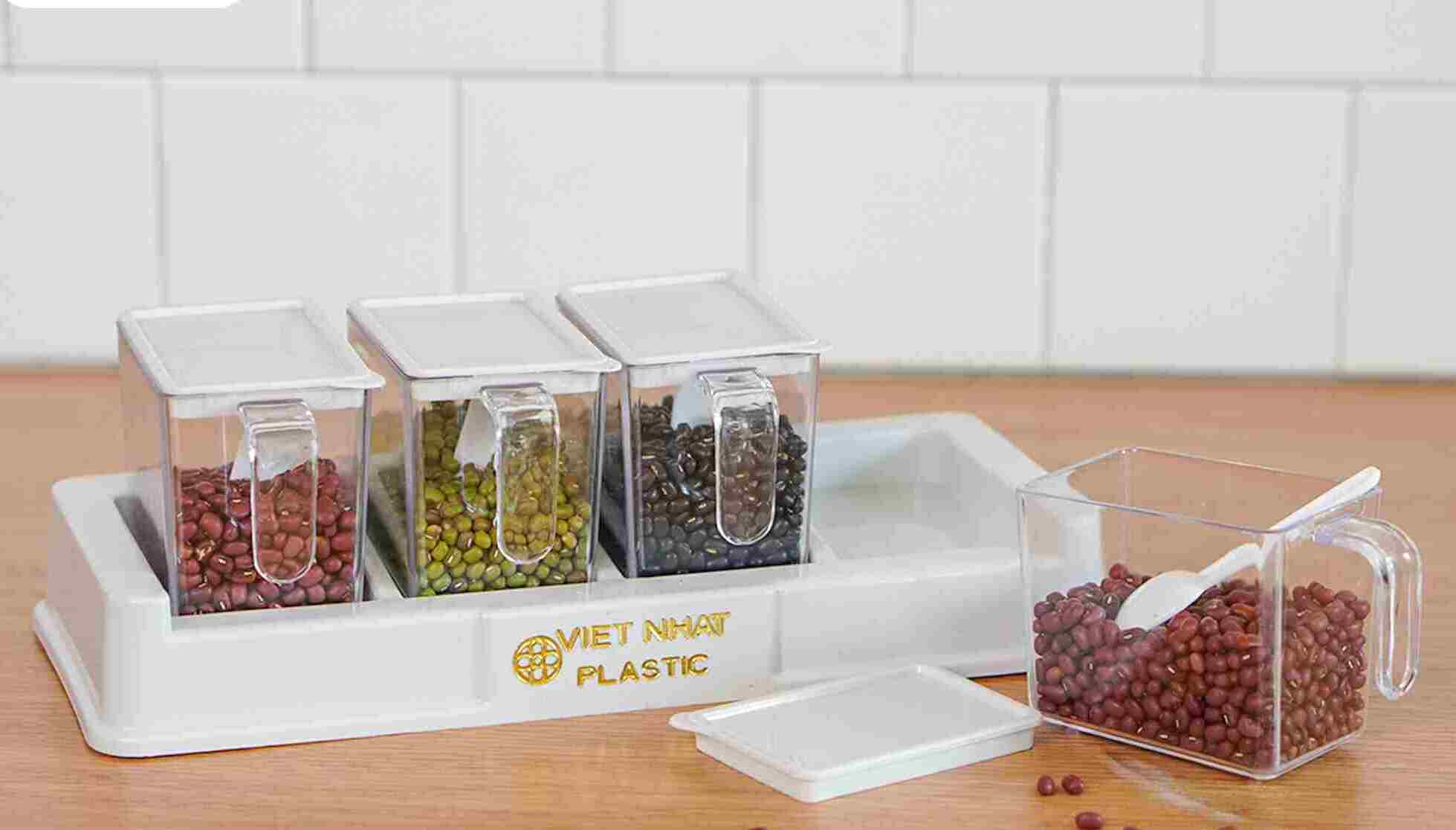 Lọ gia vị - tăm - tiêu