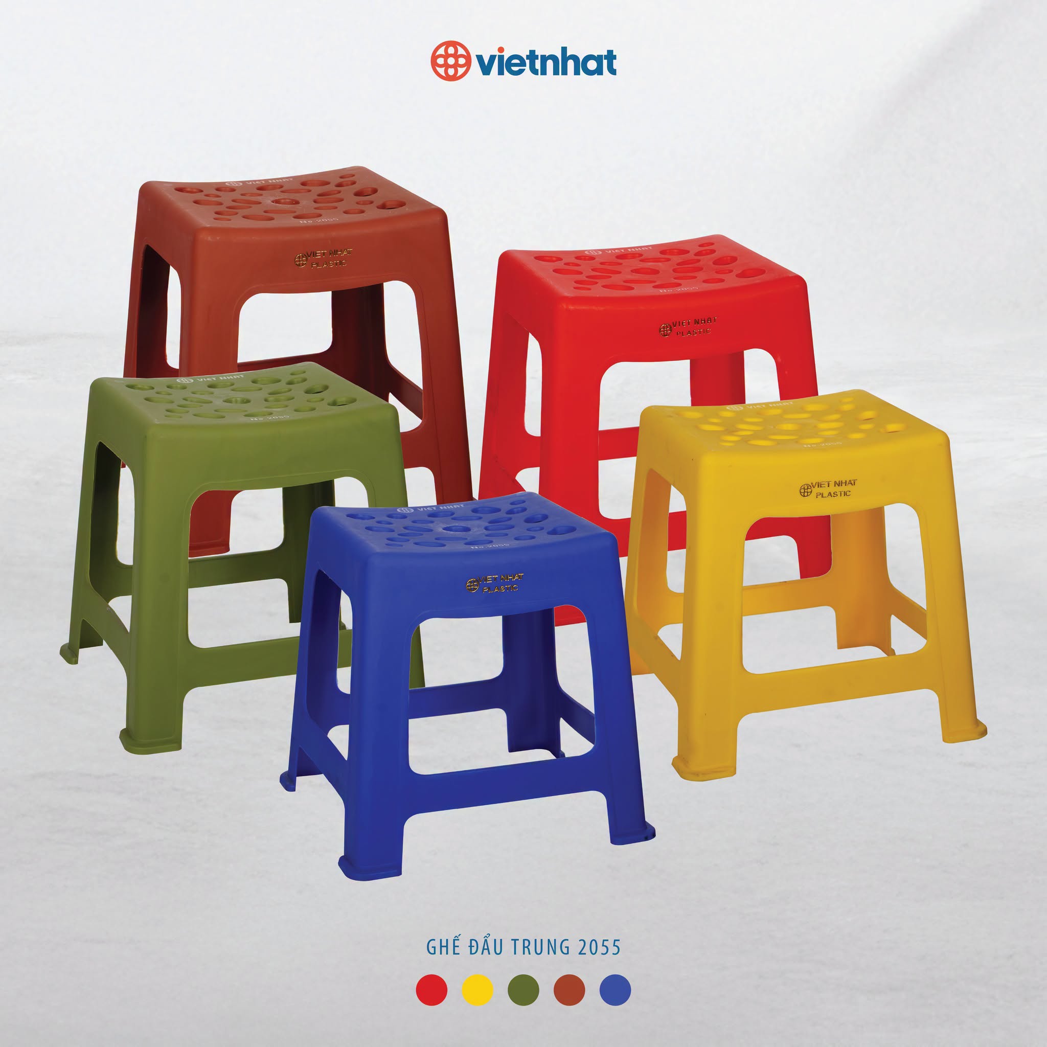 Ghế đẩu trung 2055