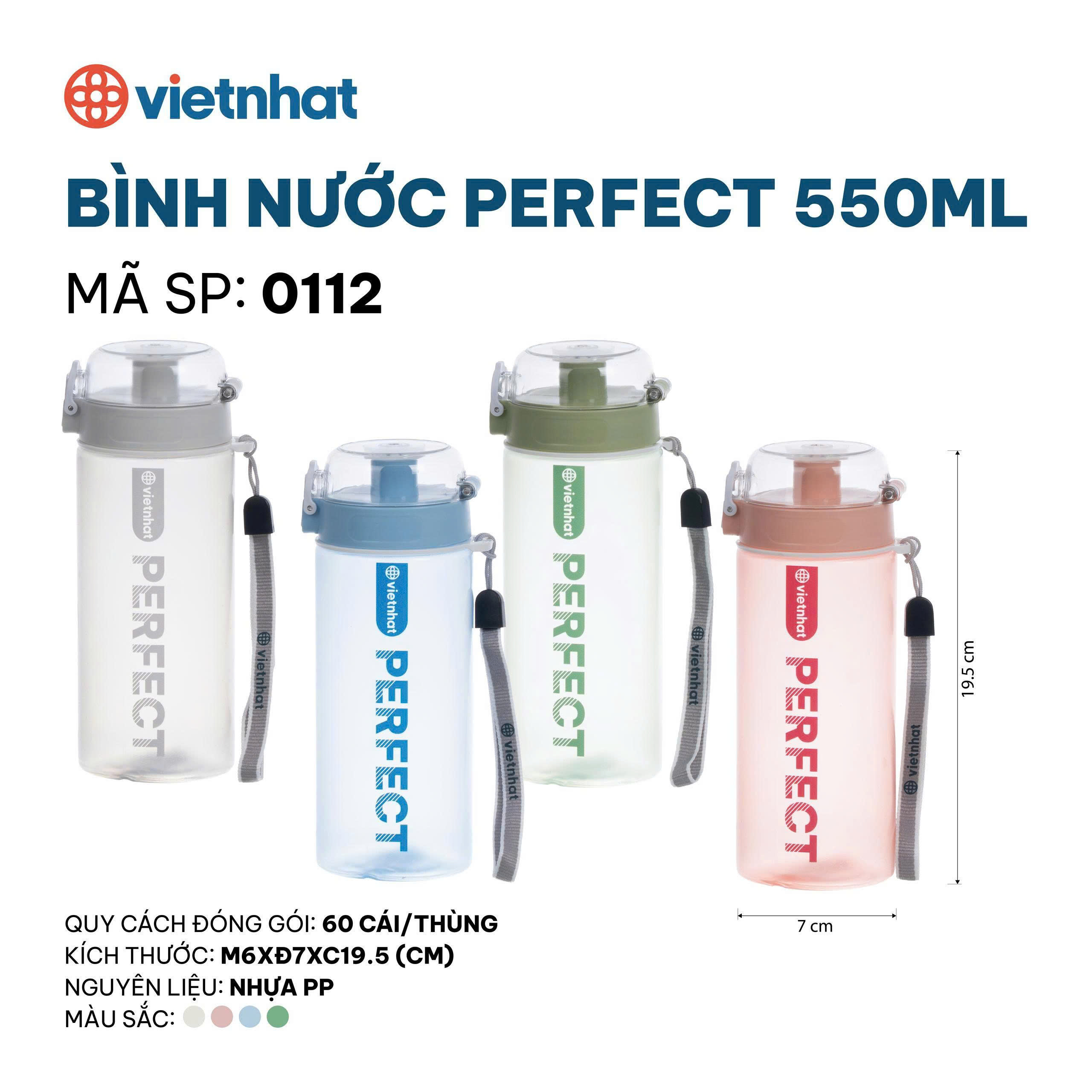bình nước perfect 550ml
