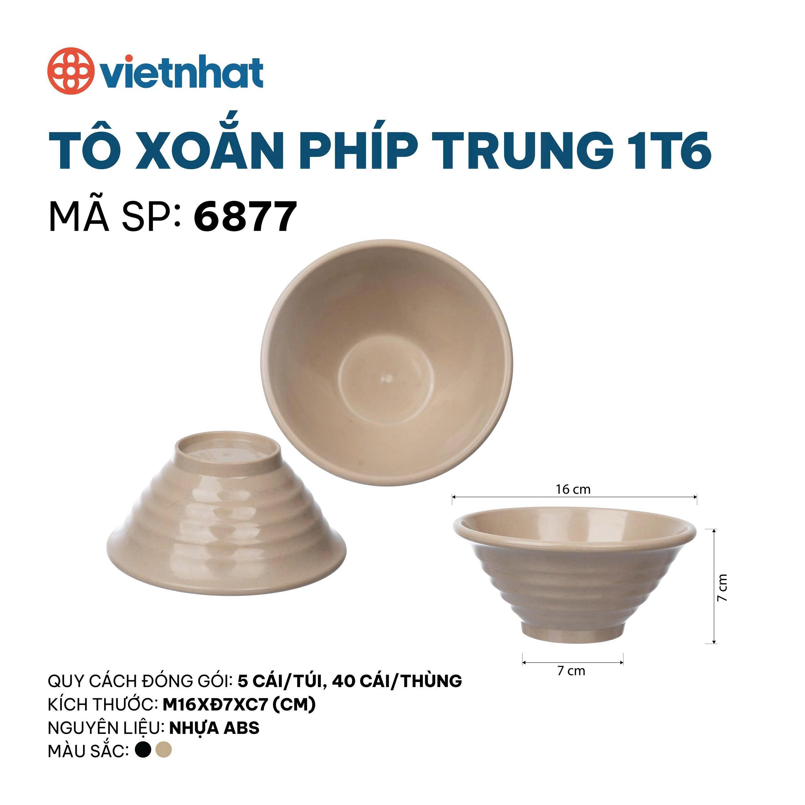 tô xoắn phíp trung 6877