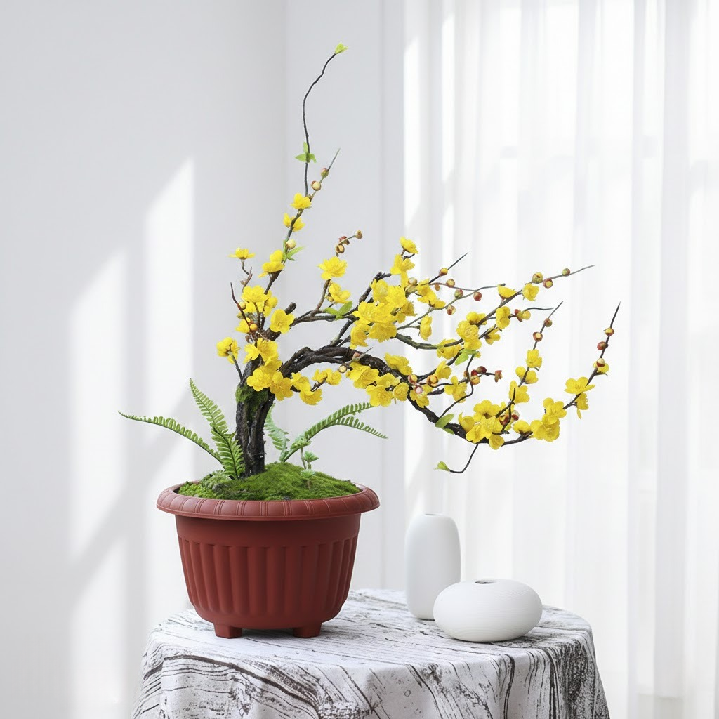 hoa mai vàng chưng tết