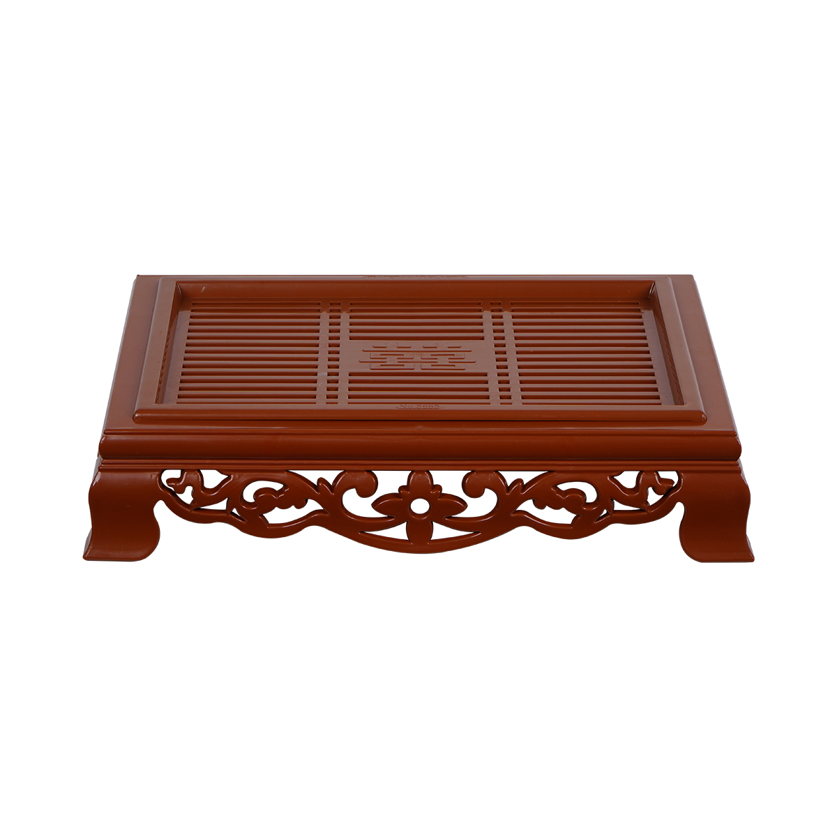 khay trà vuông hoa