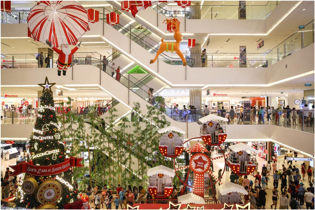 Giáng Sinh ở trung tâm thương mại