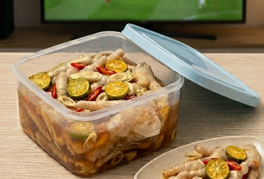 Chân gà sả tắc