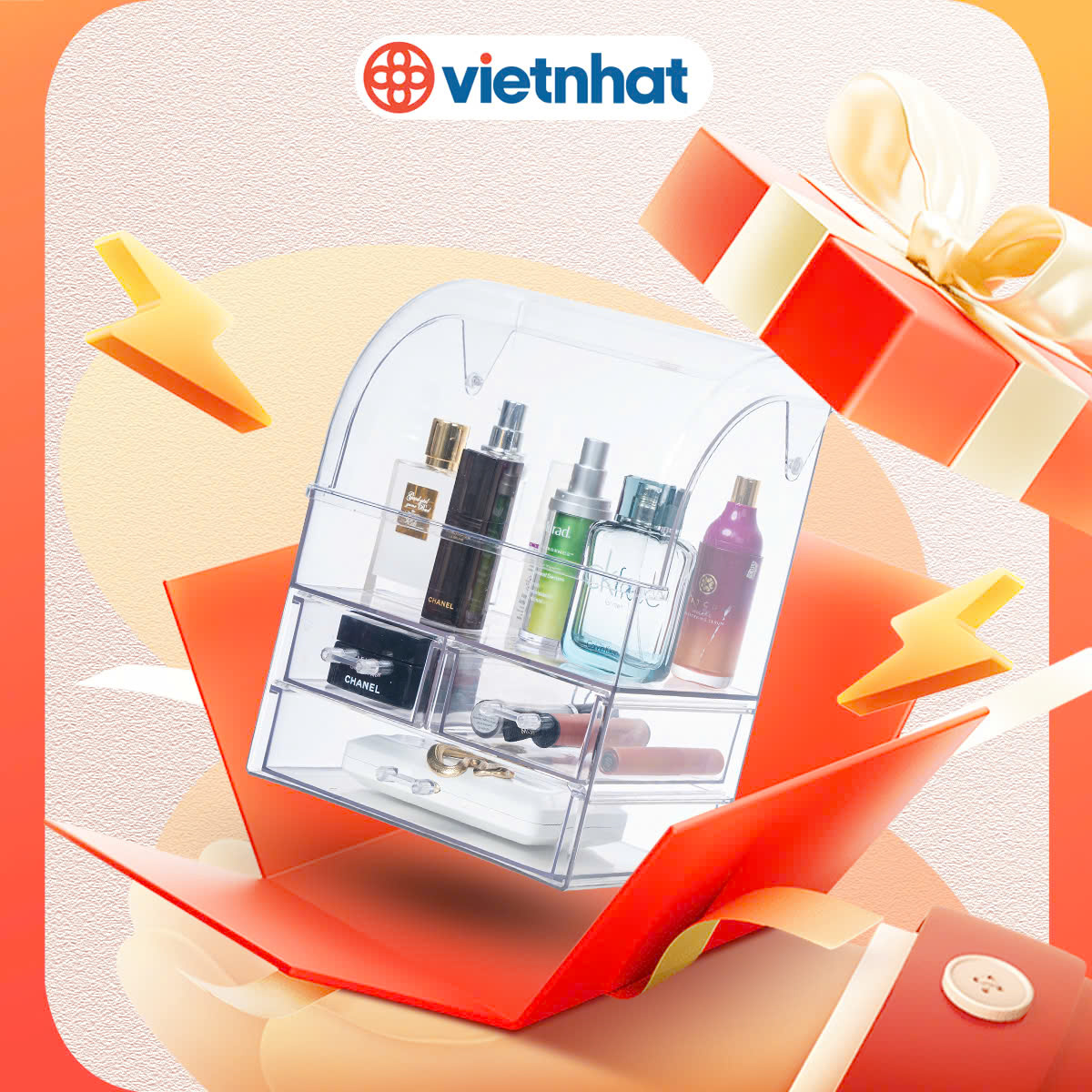 Tủ mỹ phẩm nắp 3T Hokori