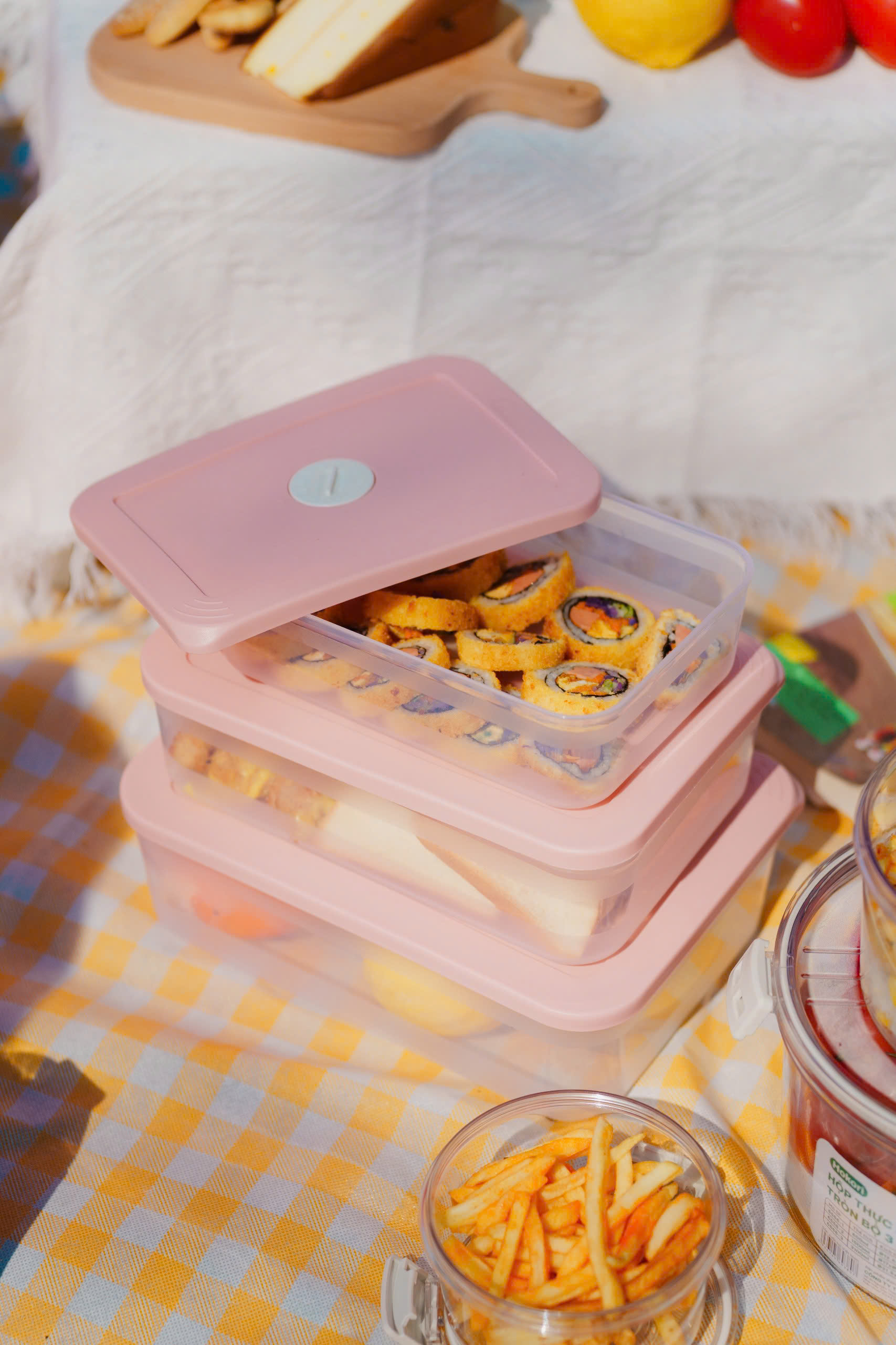 Hộp đựng thực phẩm mang đi trekking