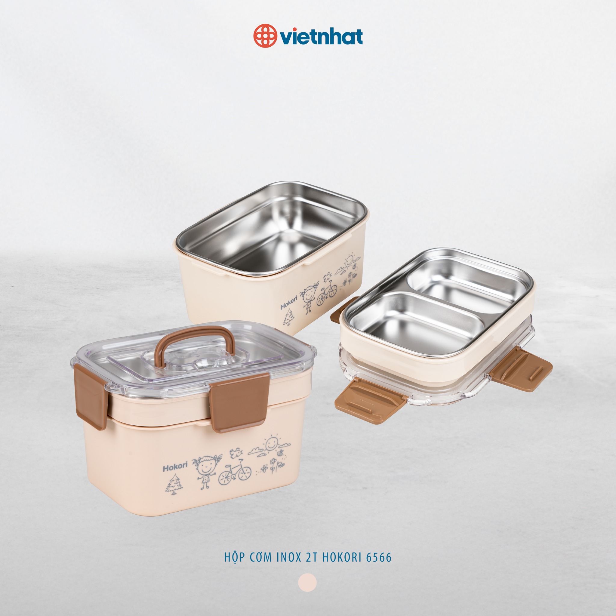 Tặng thầy cô hộp cơm inox Hokori