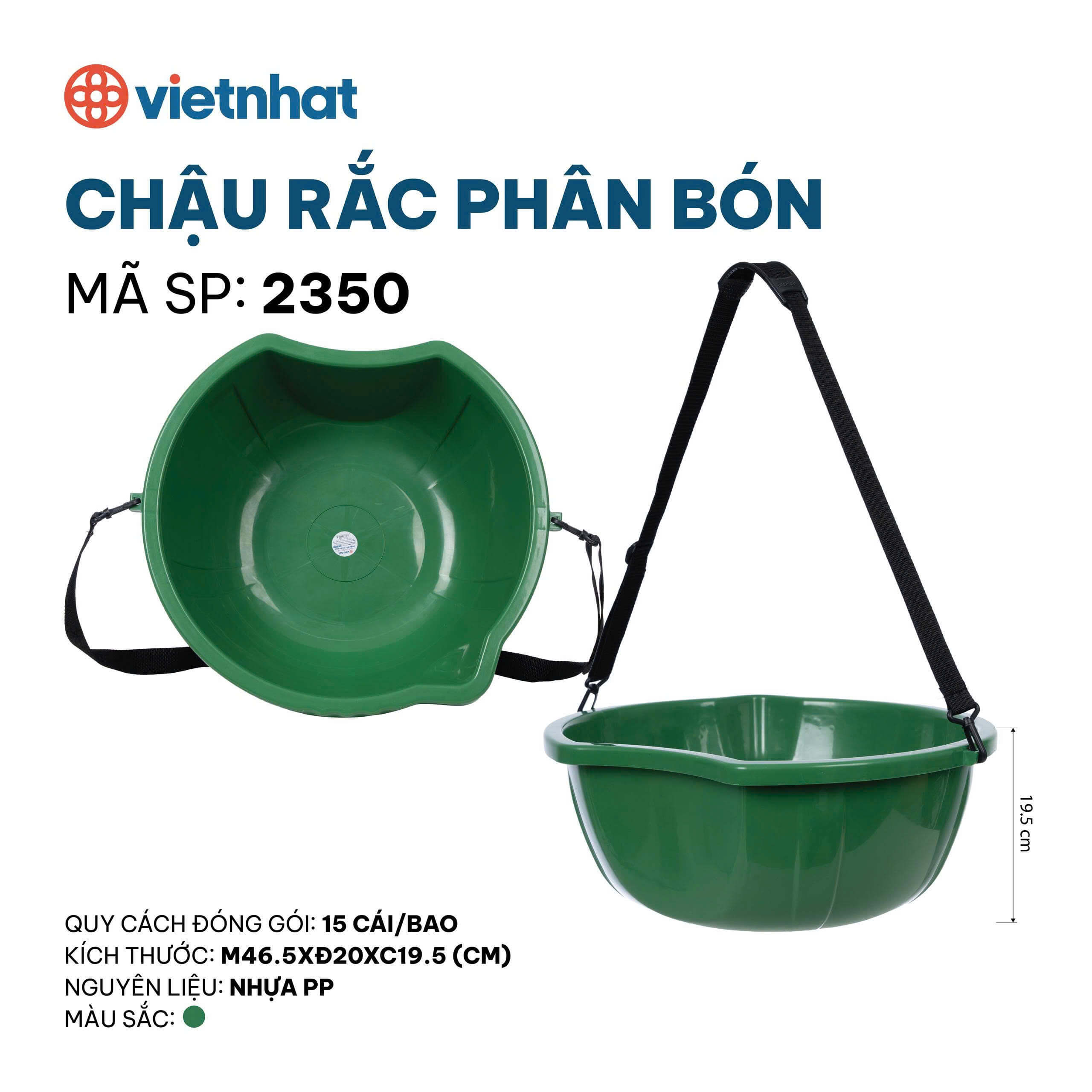 Chậu rắc phân bón 2350