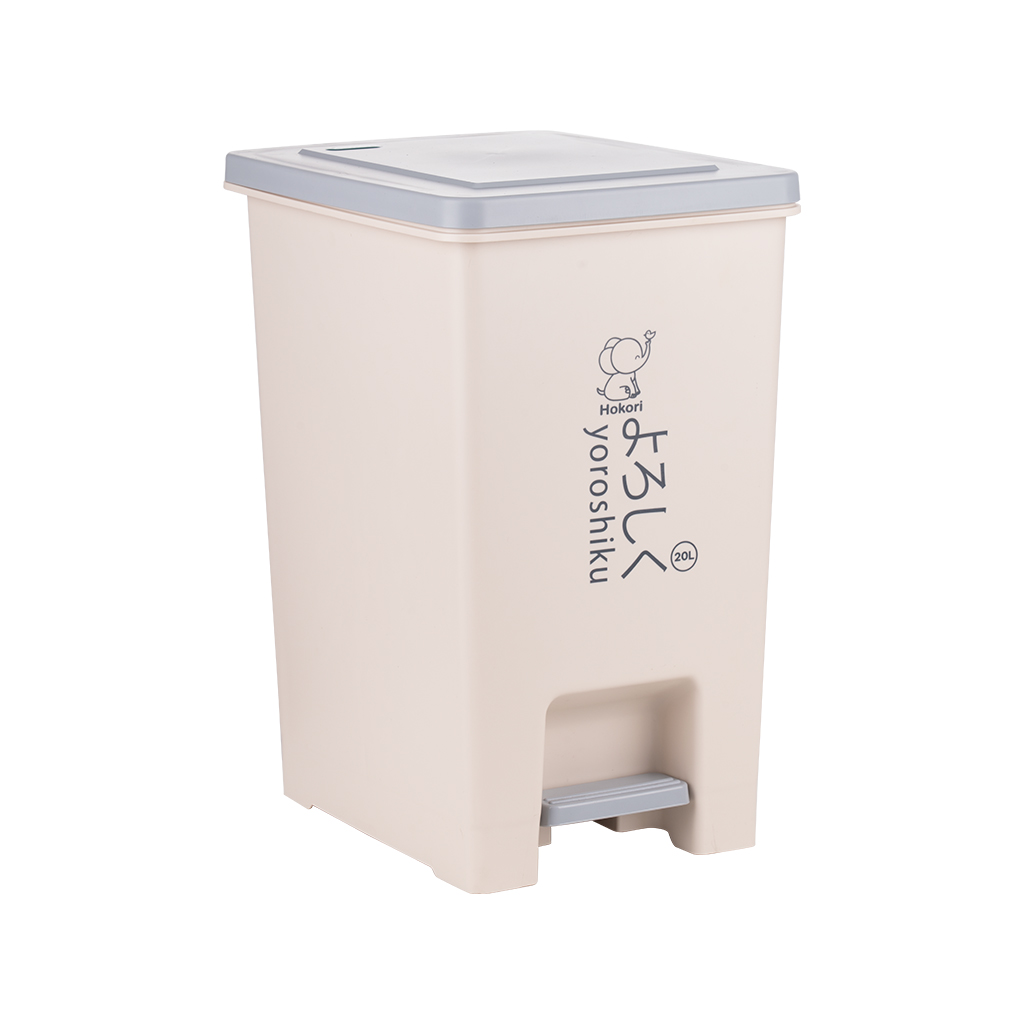 bật rác vuông 20L 8063